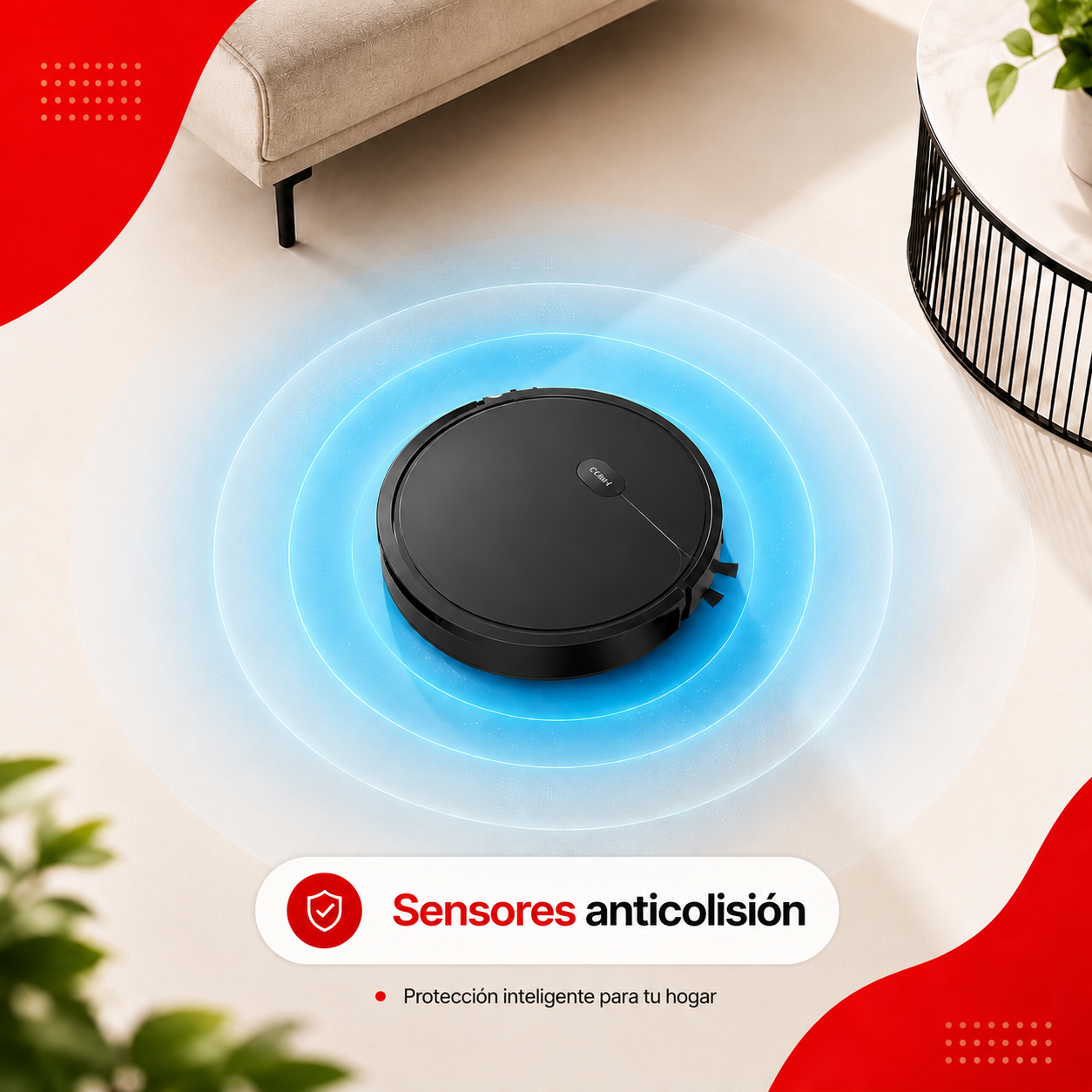 Robot Aspirador Inteligente BotClean (Compra 1 y llévate 2)