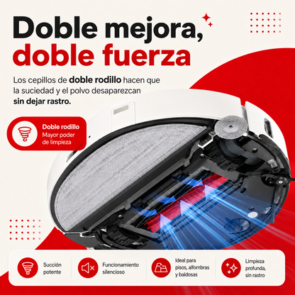 Robot Aspirador Inteligente BotClean (Compra 1 y llévate 2)